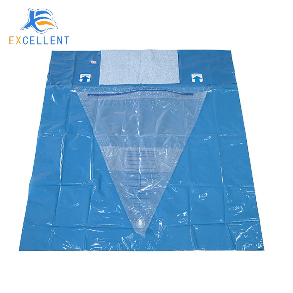 Disposable Medical Film Incise Drapes PE Surgical Under Buttock Drapes （Thailand factory)