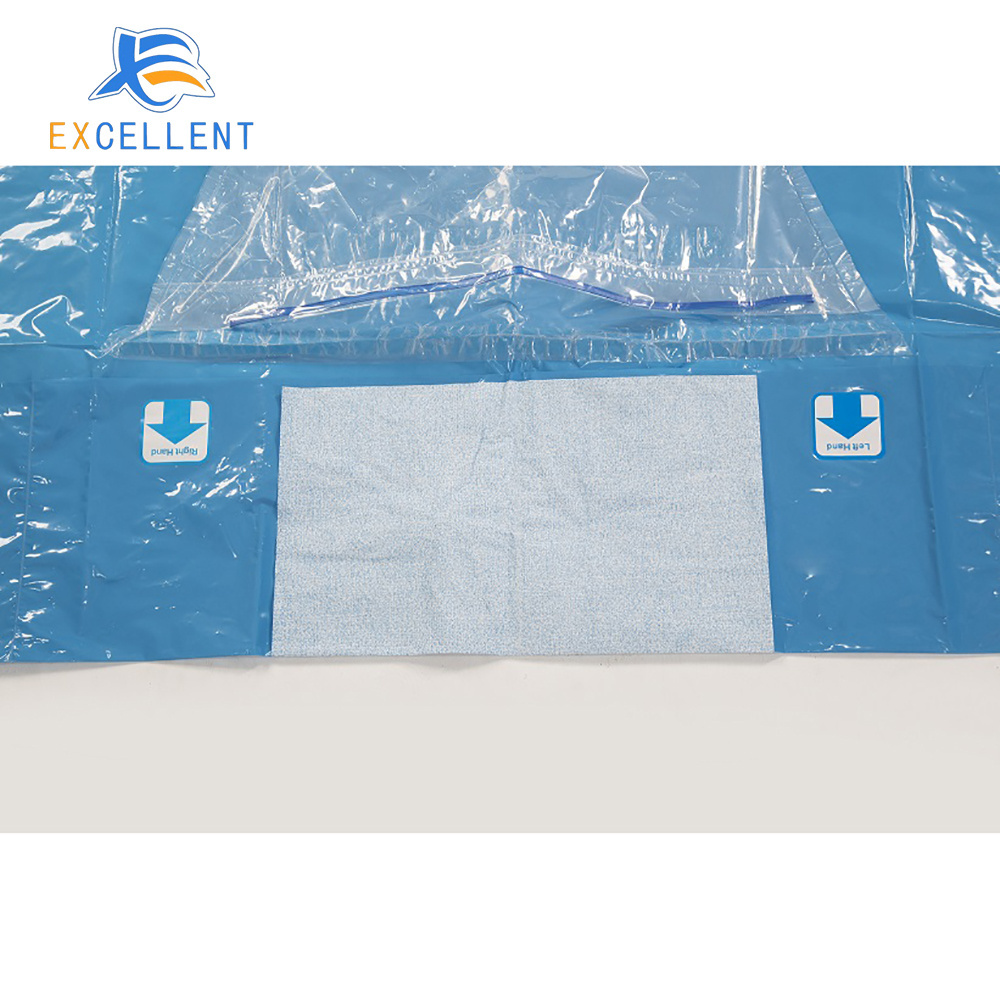 Disposable Medical Film Incise Drapes PE Surgical Under Buttock Drapes （Thailand factory)