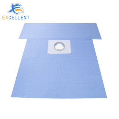 Hot sale disposable sterile endoscopy spine drape sheet for hospital （Thailand factory)