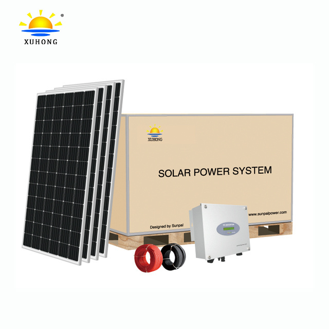 5000W Solar Panels 5kw solar system on grid 5000 watts full set kit 10KW Solar System Home 10000W Solar Panels Kit Made in China