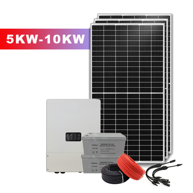 10Kw 15Kw The Power Mobile Home Solar Panel System For Home Use 5kw 10kw 15kw solar system