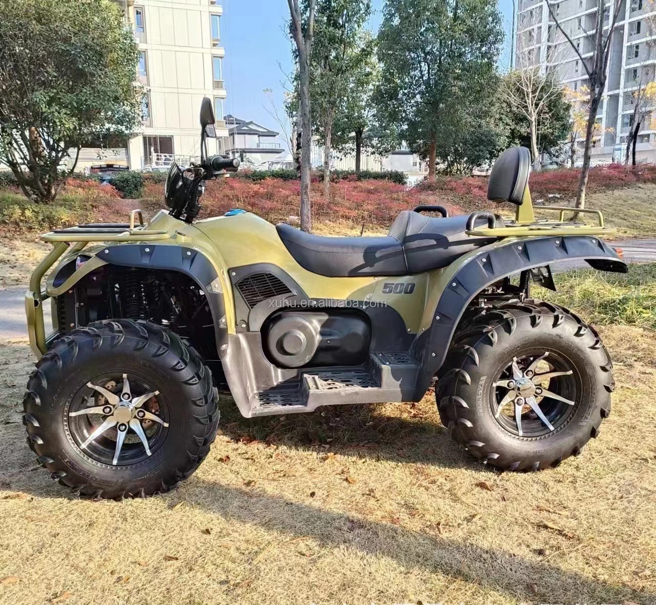 500cc 4x4 atv double four-wheeler All-terrain four-wheel beach buggy Mountain ATV