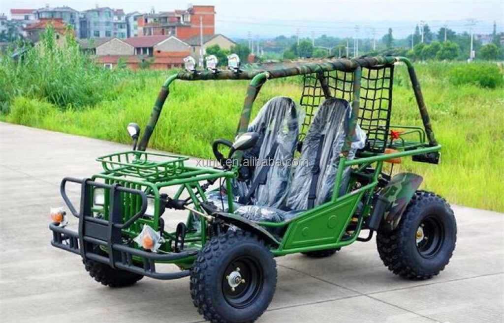 2 seater farm buggies for adults Gasoline powered Go Kart 150cc/200cc  gocart