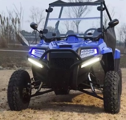 2023 Electric Start Off Road 2 Seater ATV 4X2 Side by Side 200cc Sport UTV for sale, Gasoline 2 Seat Sport Farm Utility Vehicle