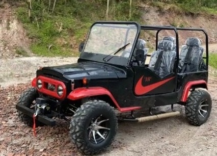 320cc Automatic With 12 Inch Alloy Wheels CVT 4 Stroke Quad 2 4 seat utv Jeep adult electric utv buggy car 4x4 1000cc utv