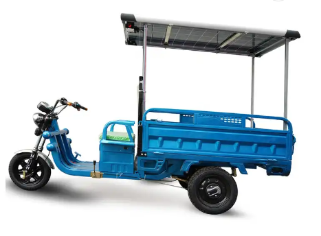 2023 Best Safety and Popular 60V 1000W Electric Tricycle for Cargo Max Body solar powerd