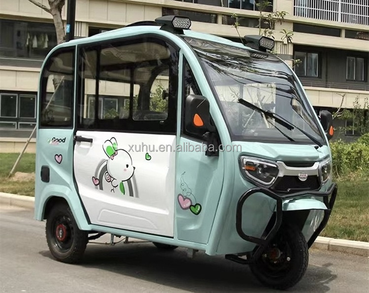 manufacturer Small Electric Car 4-Seat Electric cargo dump truck small battery cargo tricycle