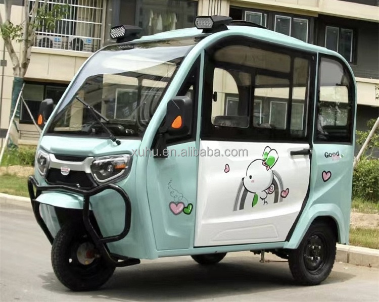 manufacturer Small Electric Car 4-Seat Electric cargo dump truck small battery cargo tricycle