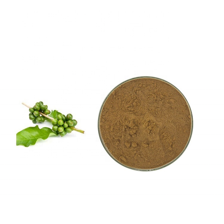 Factory supply chlorogenic acid 50% green coffee bean extract powder