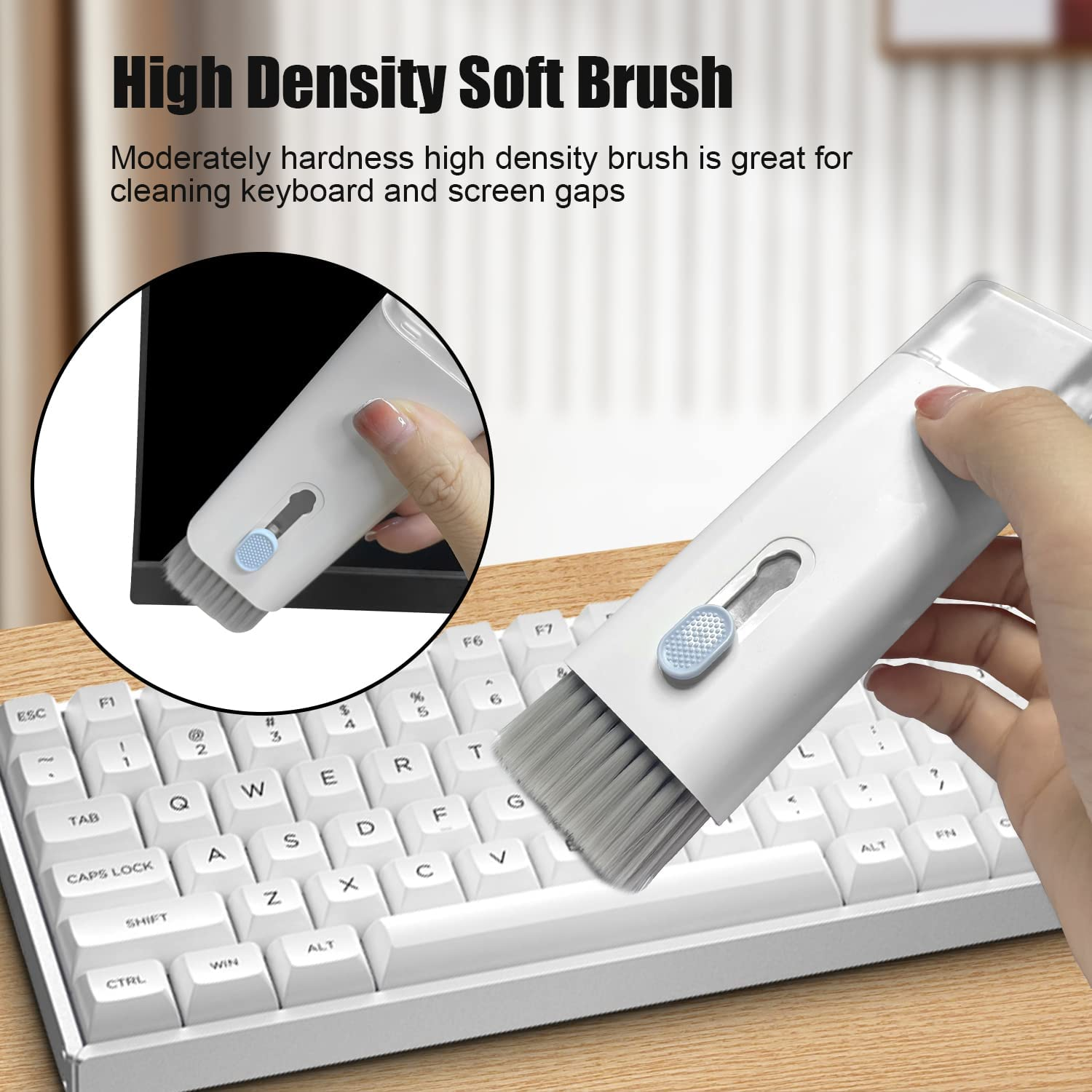 2024 Newest multifunction mini computer keyboard and phone screen 7 in 1 clean kit