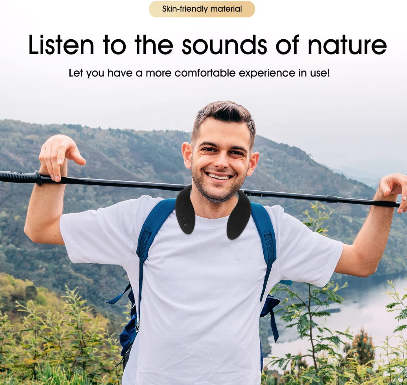 Neck Speaker System For Gaming,Movies And Music 3d Stereo Surrounding Sound Home&outdoors Neckband Speaker Wireless