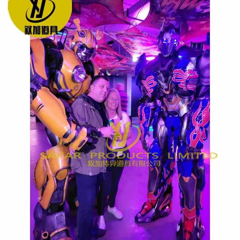 Realistic Large Size Hot Sale Restaurant Business Promotion Robot Costume