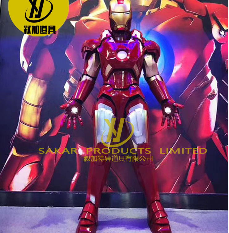 customized iron costume mans suits cosplay adult mascot robot ironmans suit costumes for sale