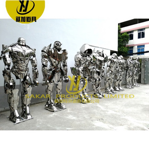 custom mirror costume robot suit  for Adult,made in China Life Size custom mirror robot costume with led lights