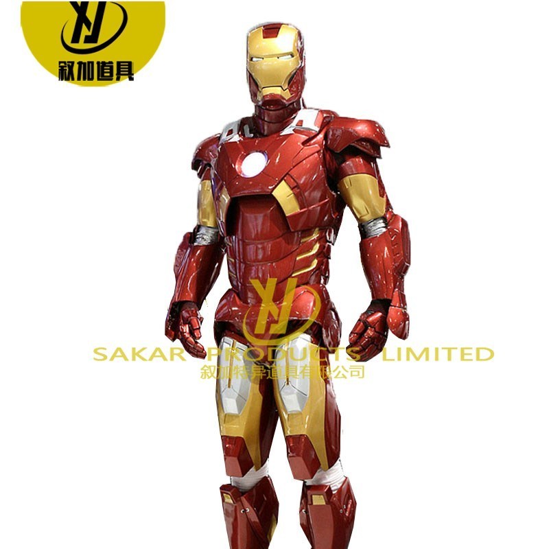 customized iron costume mans suits cosplay adult mascot robot ironmans suit costumes for sale