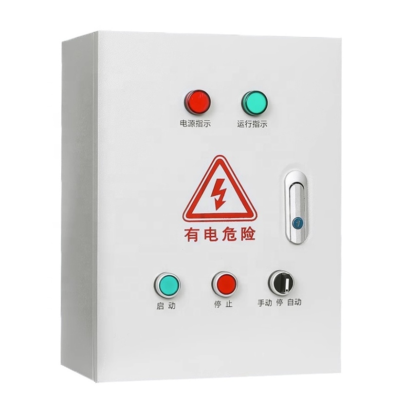 Wireless remote control switch for motor three-phase remote water pump control distribution box 380V