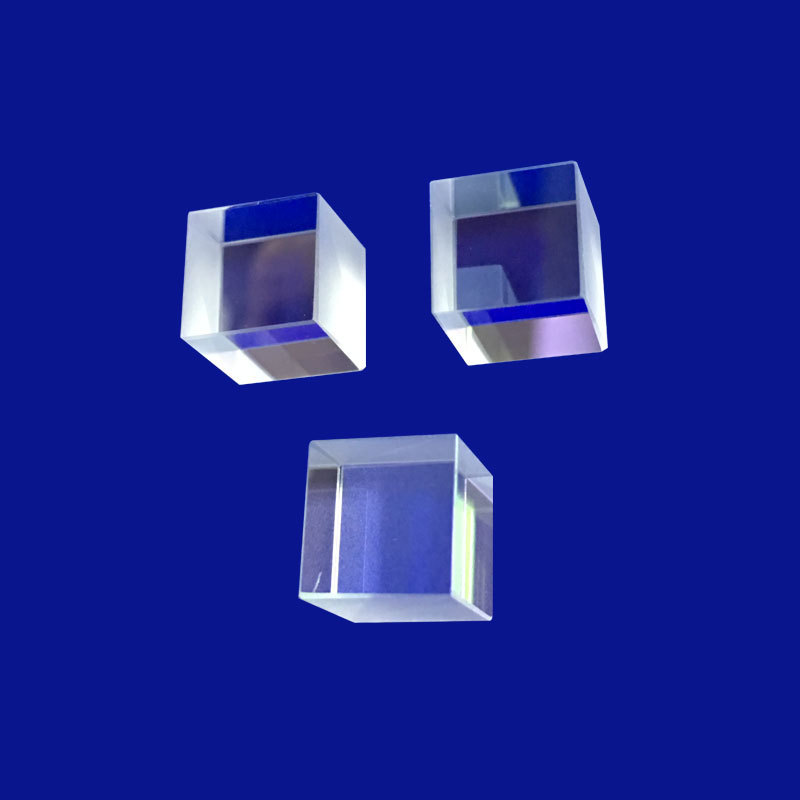 optical cube prism & polarizer cube beamsplitter cube prism