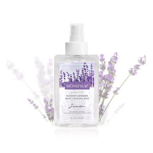 Private Label Mini Organic Deodorant Skin Care Lavender Body Mist Spray