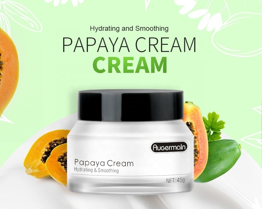 Private Label Custom Deep Hydrating Papaya Skin Whitening Face Cream Manufacturer