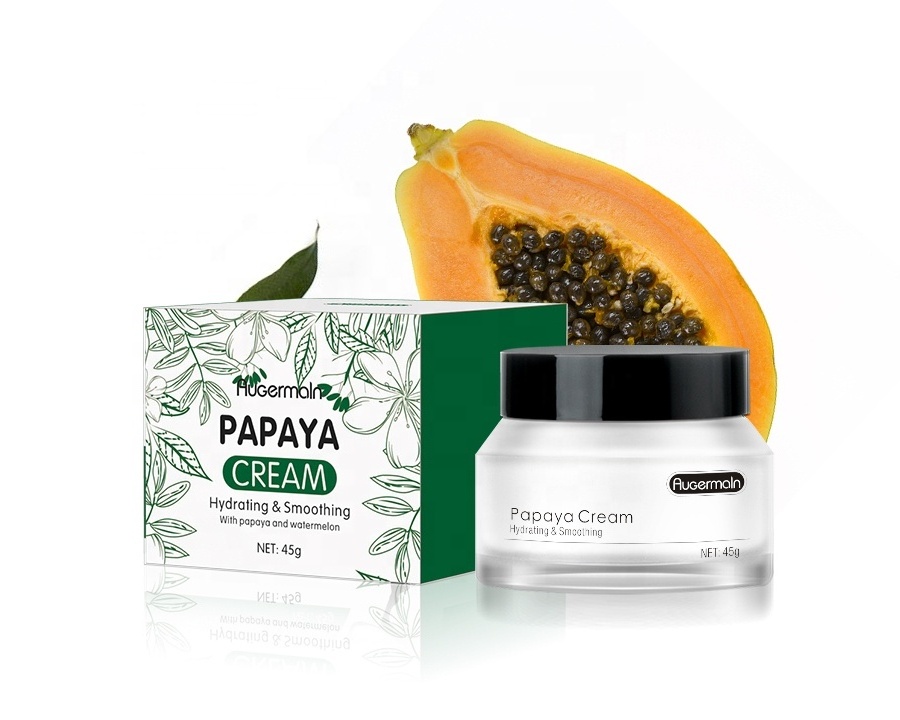 Private Label Custom Deep Hydrating Papaya Skin Whitening Face Cream Manufacturer