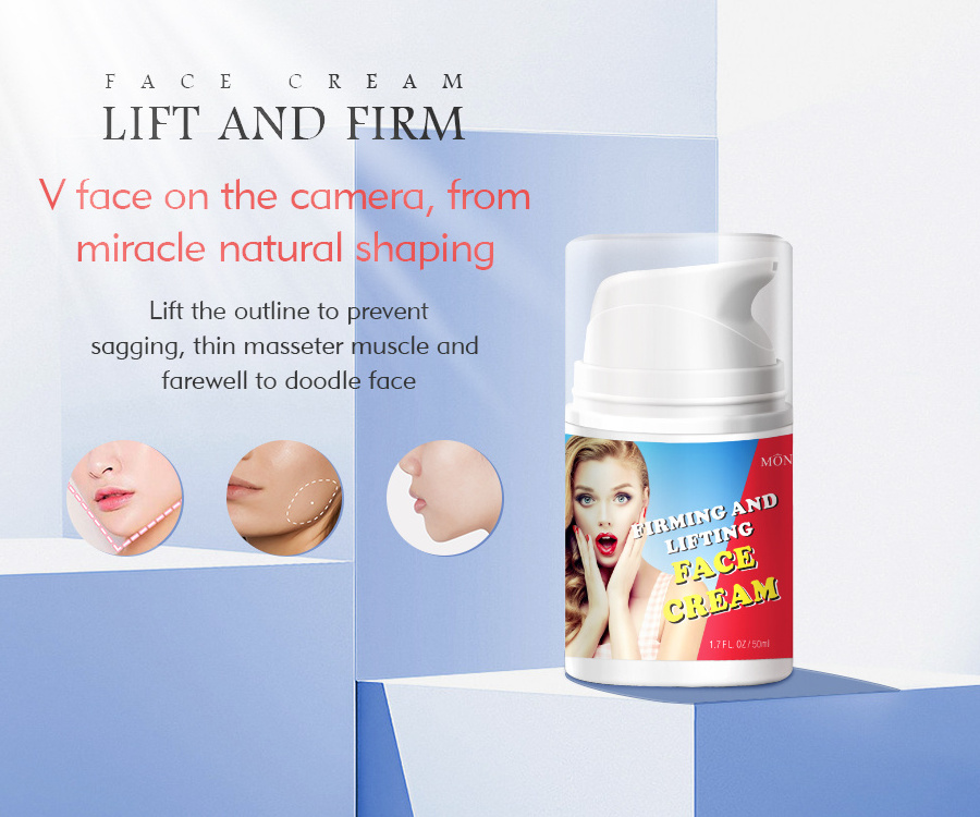 Hot Face Lifting Cream Burning Fat Shaping V Face Firming Skin Facial Slimming Cream face tightening cream