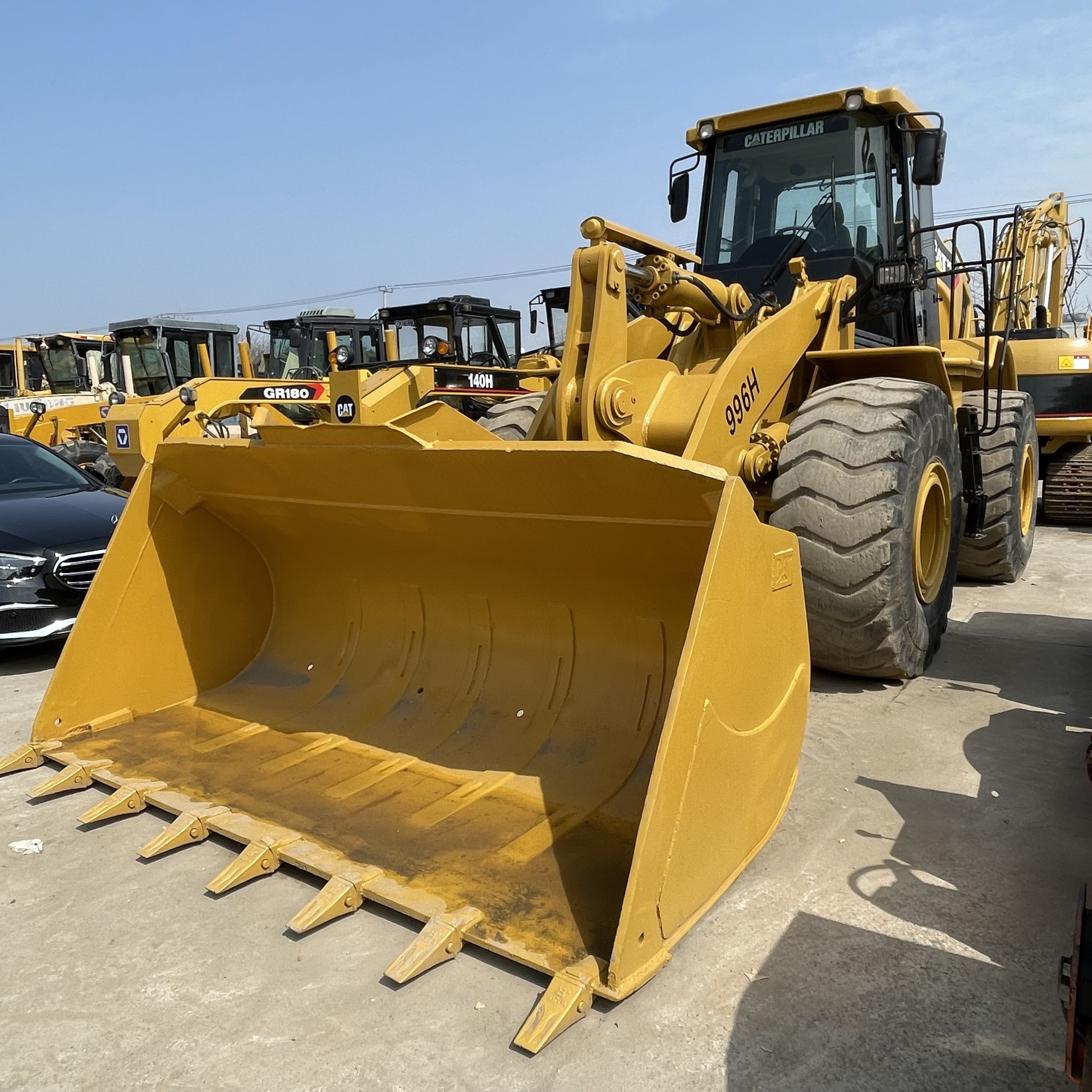 Caterpillar used 966h 950f loaders CAT 966h wheel loader CAT construction machines for sale