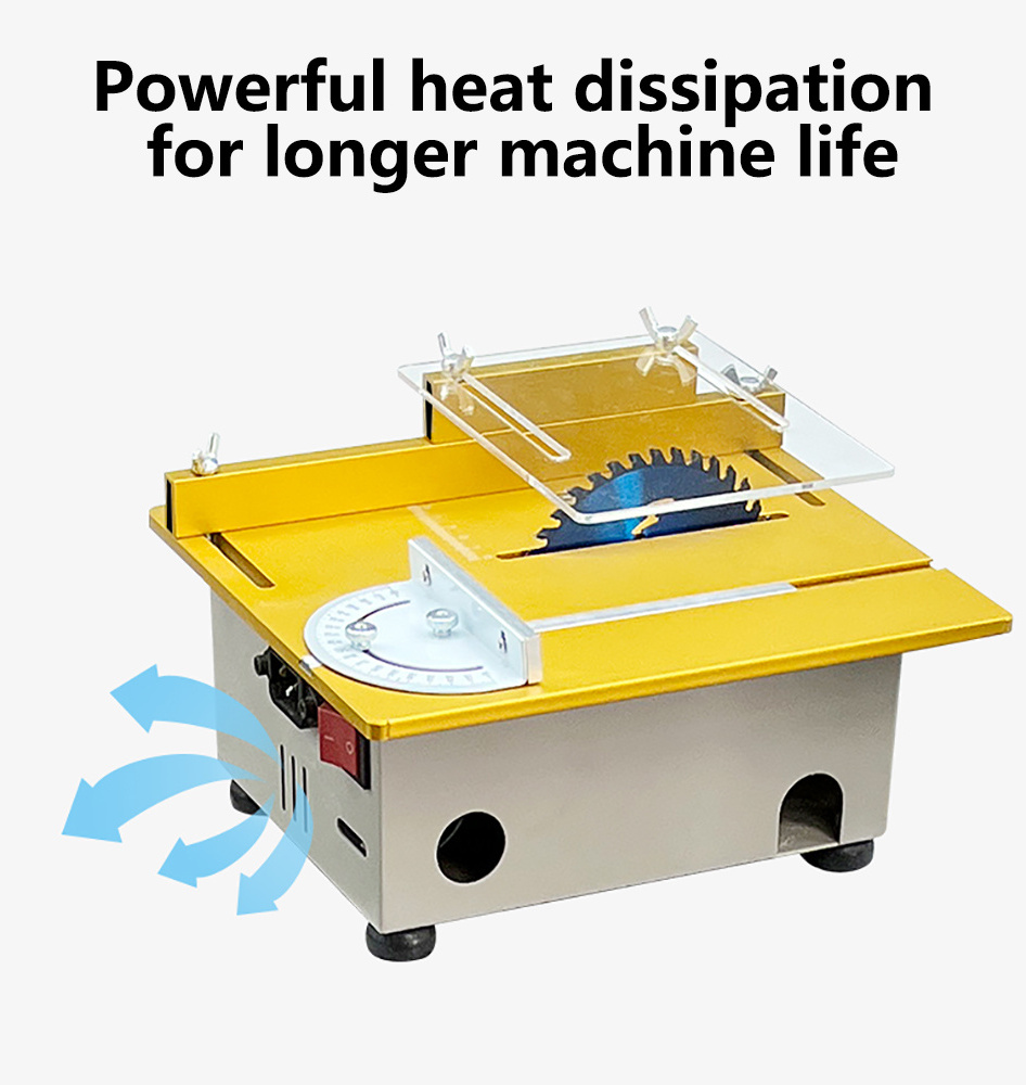 Small Mini CNC Multipurpose Router Woodworking Engraving Machine Saw Table For Woodwork Carpenter Tools Woodworking Machinery