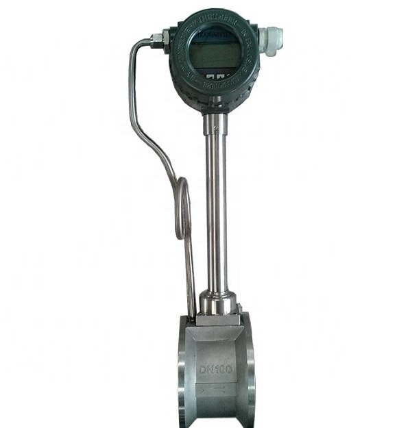 4~20mA steam vortex shedding flow meter Intelligent Digital Precision Vortex Gas Flow meter