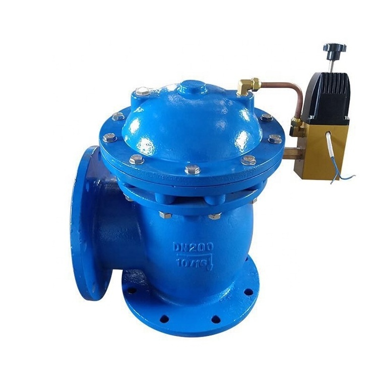 Diaphragm Quick Open angle Sludge Valve, Mud Valve use in sedimentation tank of sewage treatment plant of water company