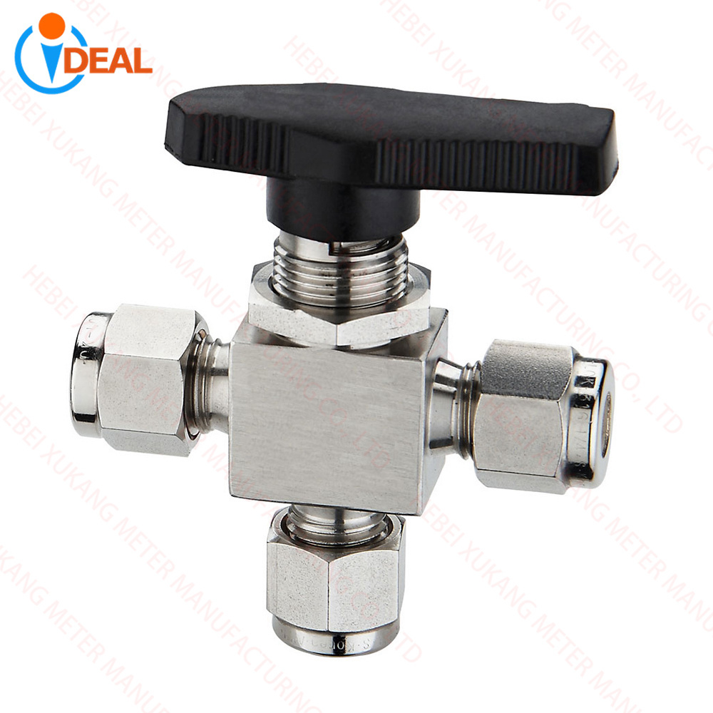 SS316L Adjustable Stainless Steel Actuated Needle Valve