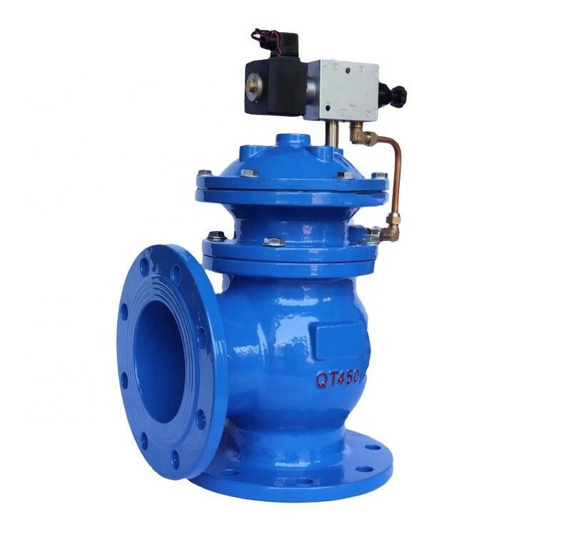 Diaphragm Quick Open angle Sludge Valve, Mud Valve use in sedimentation tank of sewage treatment plant of water company