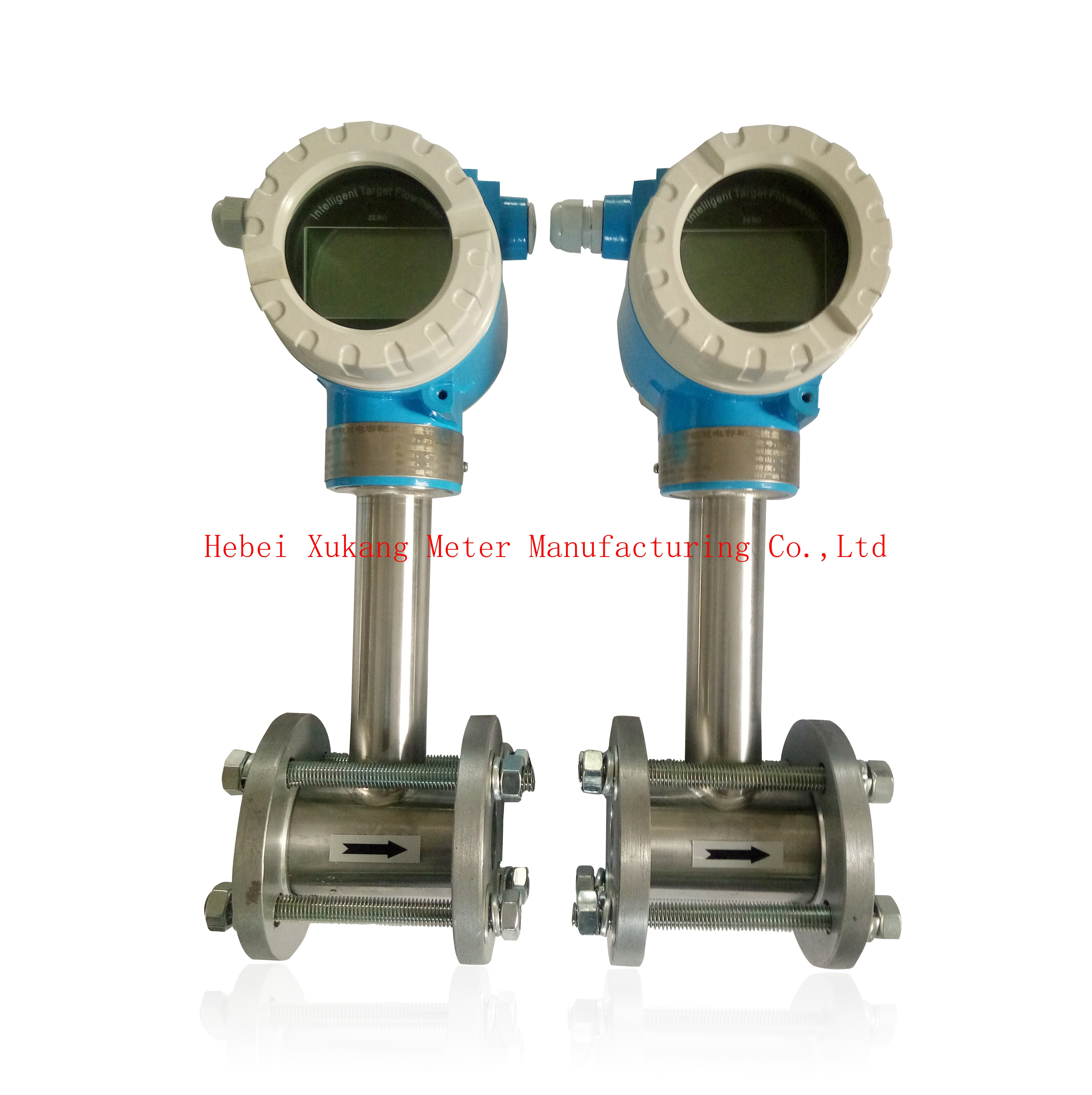 High viscosity liquid target flowmeter Intelligent target flowmeter apply to steam gas flow measurement