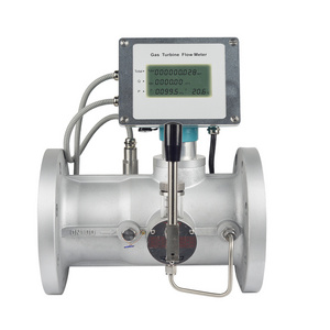 With temperature and pressure conpensation Top quality LPG gas turbine flowmeter flow meter