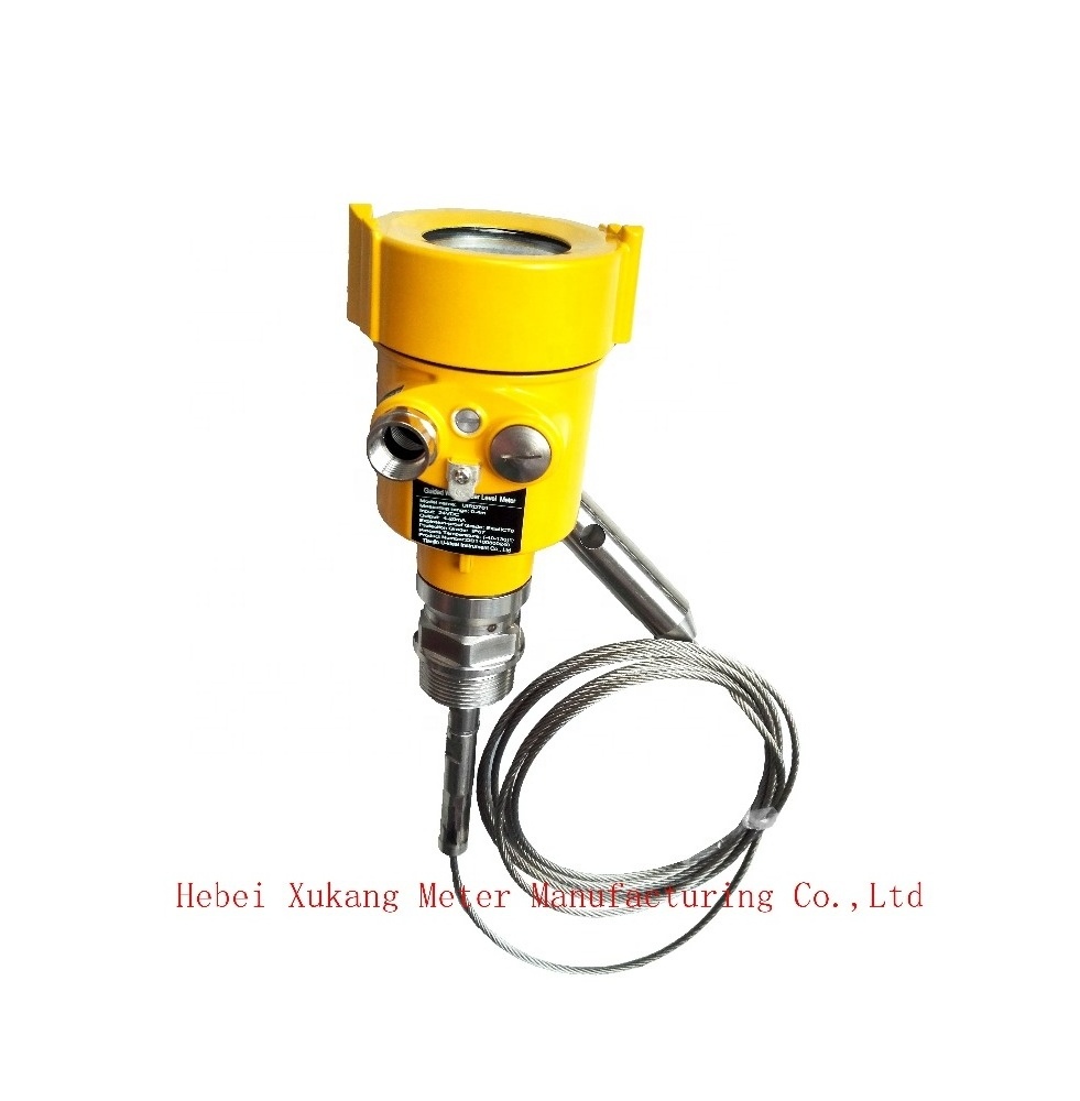 Flexible probe Guided Wave Radar Level meter for Water Oil Tanks Level Measurement