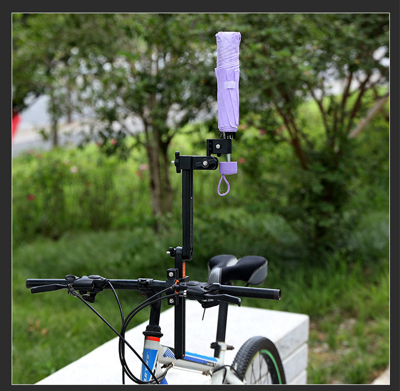 Cycling umbrella stand holder rack wholesale high quality bicycle umbrella stand