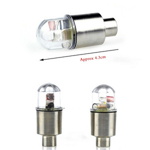 Cycling Accessories Mini Bicycle Lights Wheel Tire Valve's Caps Bike Lamps LED flash bicycle wheel light