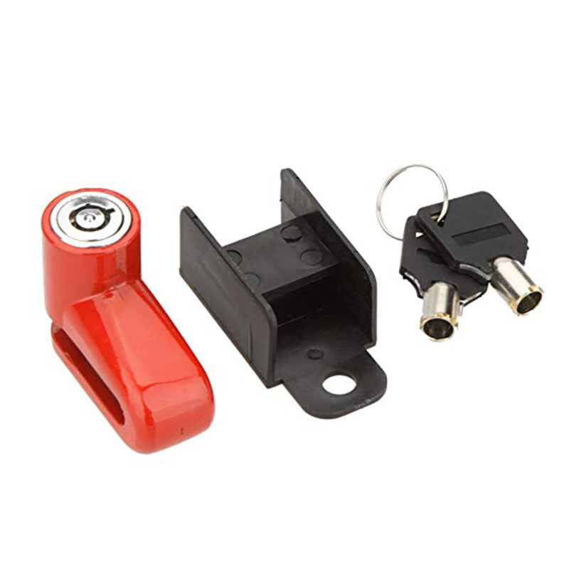 Anti-theft Brake Disc Disk Rotor Safety Lock 7mm for Motorcycle Scooter Bike Steel Road Brake Disc Brake Wheel Lock Mountain