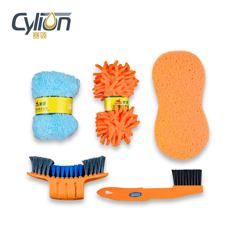 Motorcycle Tire Brush For Cleaning With Motorcycle Cleaning Tool Kit