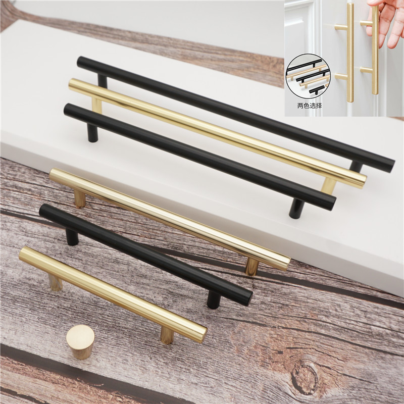 Flat Modern Cabinet Pulls Centers Kitchen Cabinet Cupboard Handles Euro T Bar Dresser Pulls Cabinet Handle