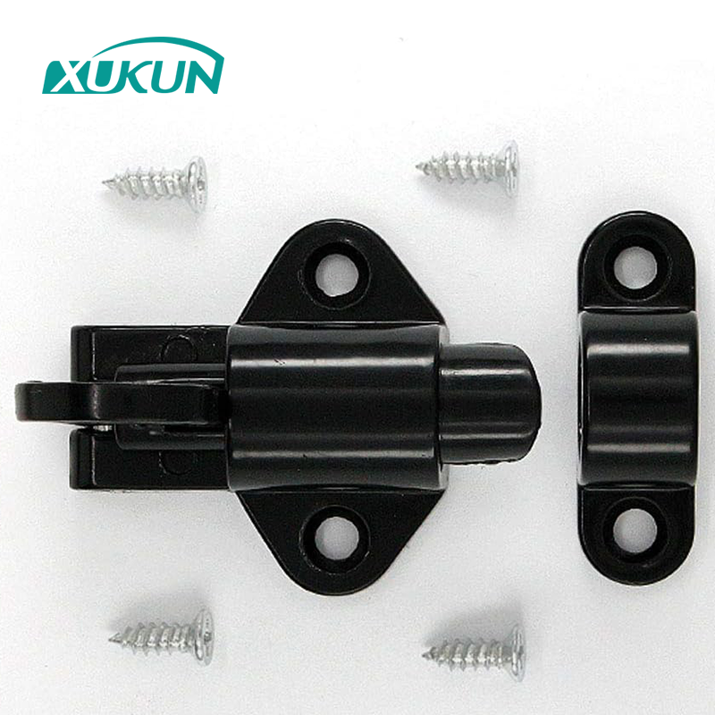 Aluminum alloy Self Closing Latch Spring Door Lock Bolt Latch Security Automatic Window Gate Lock latch