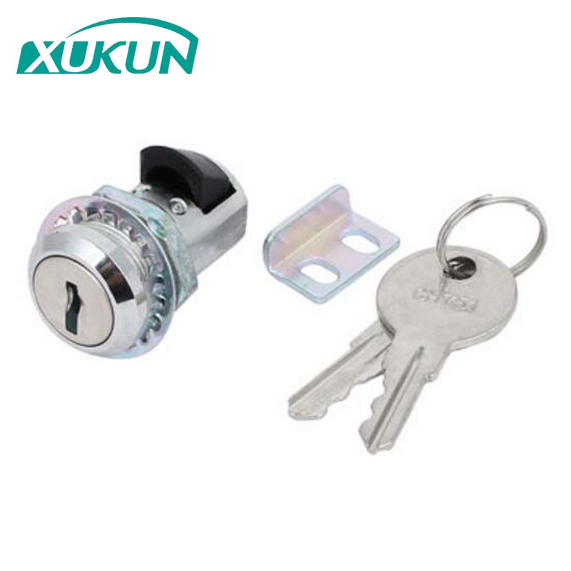 XK223-1X class SouthCO Embedded Low Flat Lock Press Door mini Revertive automatic Impact round Cam Lock  for letter box door