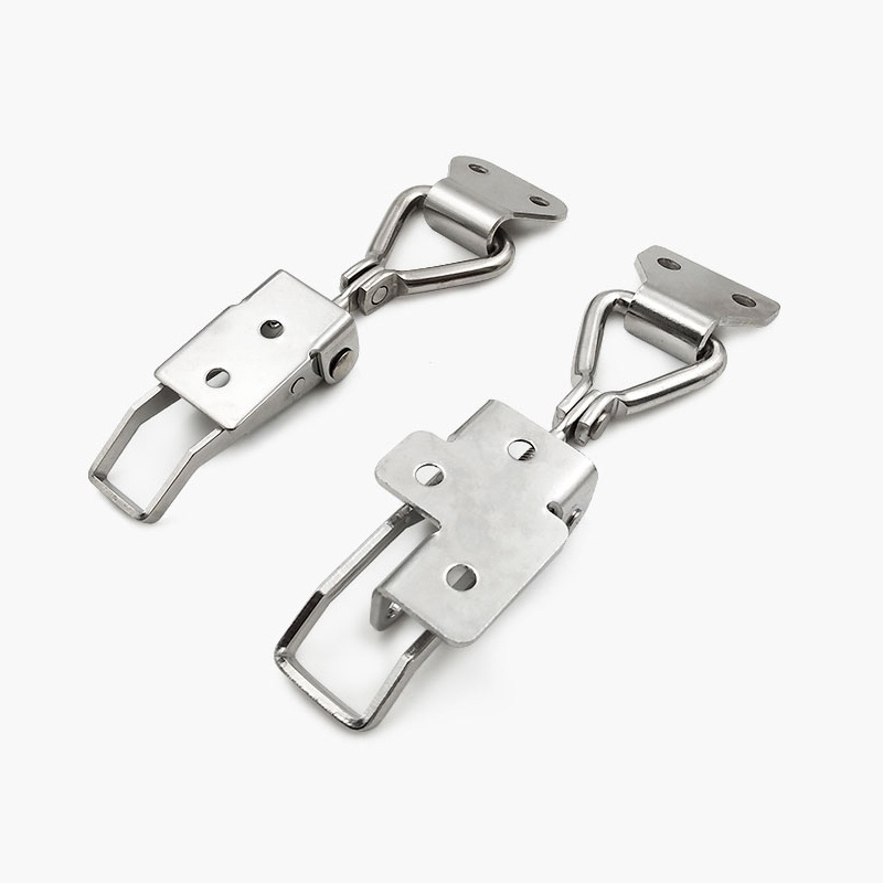 JY721 Toggle Latch Catch Toggle Clamp Adjustable Cabinet Boxes Lever Handle Lock Hasp For Home Sliding Door Furniture Hardware