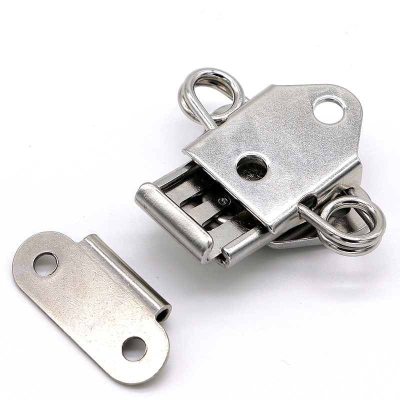 XK705-3 Butterfly Latch Catch Hasps Clamp Use Flight Case Wooden Box Toolbox Buckle Locks Security Tools Furniture Hardware