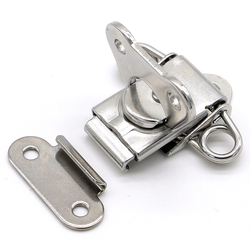 XK705-3 Butterfly Latch Catch Hasps Clamp Use Flight Case Wooden Box Toolbox Buckle Locks Security Tools Furniture Hardware