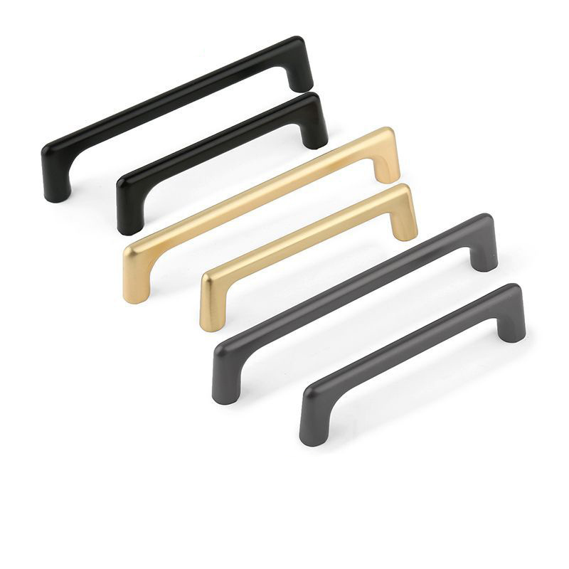 Bar Cabinet Pull Drawer Handle Stainless Steel Modern Hardware for Kitchen and Bathroom cupboard handles Pulls