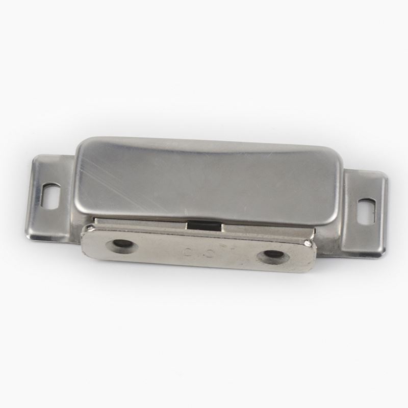 XK809-2 Self-Aligning Wardrobe Door Magnetic Cupboard Catch Latch Stopper Holder For Furniture