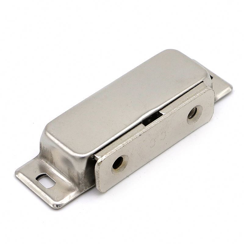 XK809-2 Self-Aligning Wardrobe Door Magnetic Cupboard Catch Latch Stopper Holder For Furniture