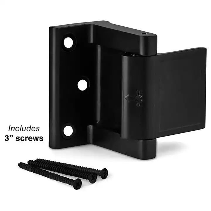 Zinc alloy child safety home security Privacy Door Latch Inward Swinging Door Reinforcement Lock