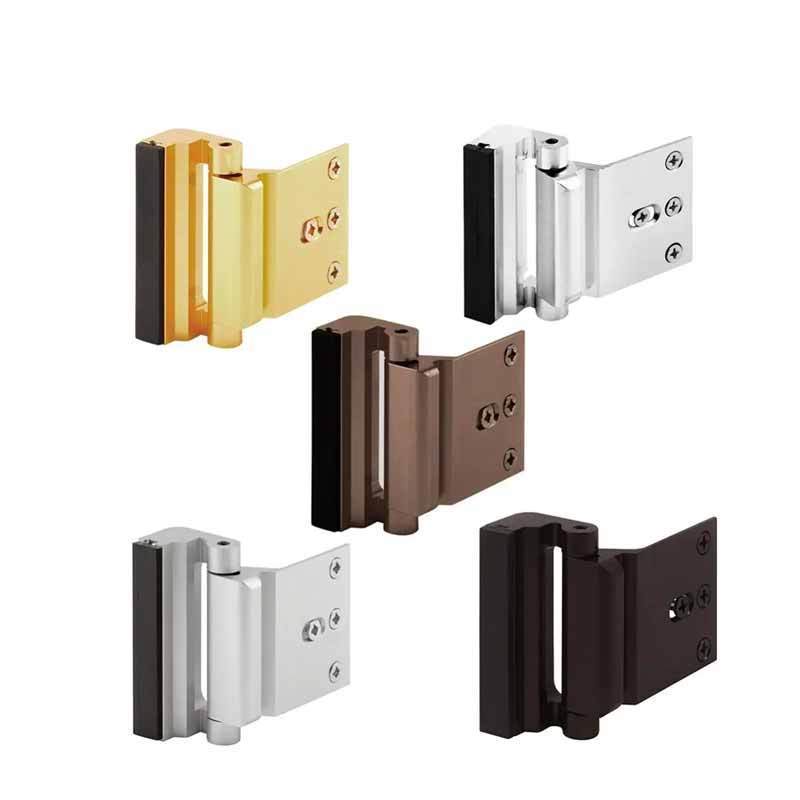 Security Add Extra Security Door Lock Satin Nickel Door Reinforcement Lock Child Proof Safety Door Locks Modern