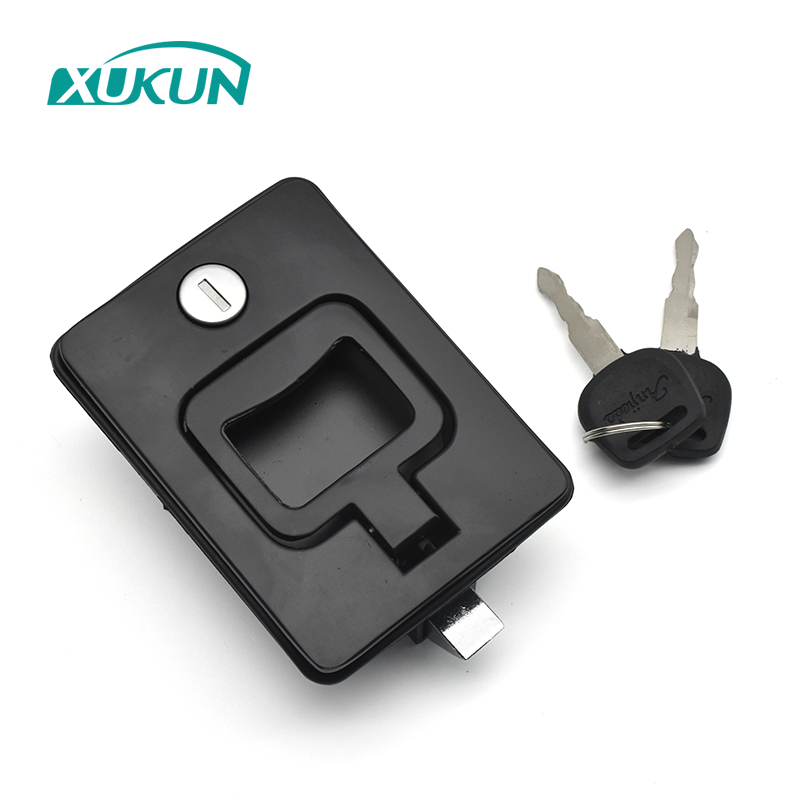 XK117 Car Bus Luggage Storehouse Lock Bus Safety Lock Recessed Door Paddle Lock Latch For ConstructionTruck